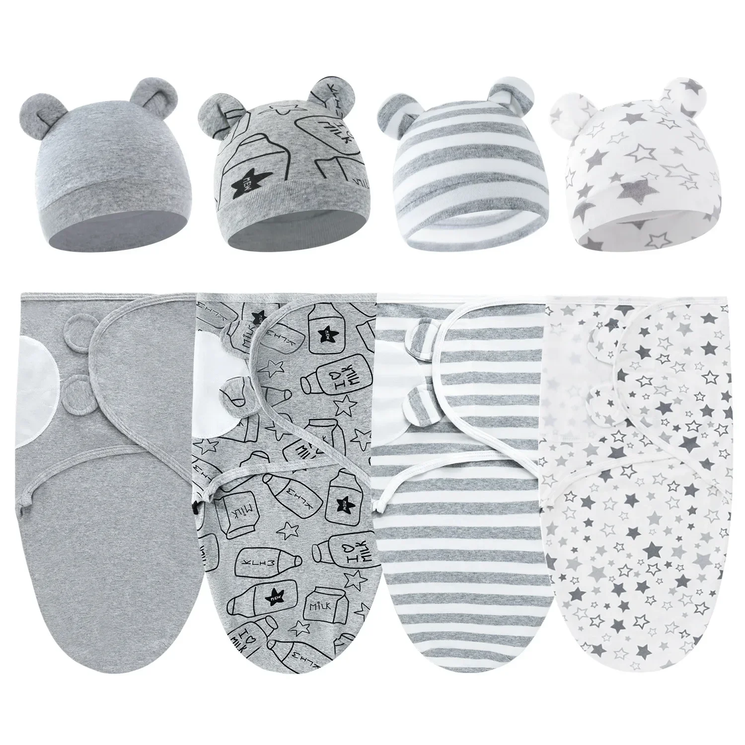 Baby Swaddle Wrap Soft Cocoon Baby Blankets Newborn - Image 7