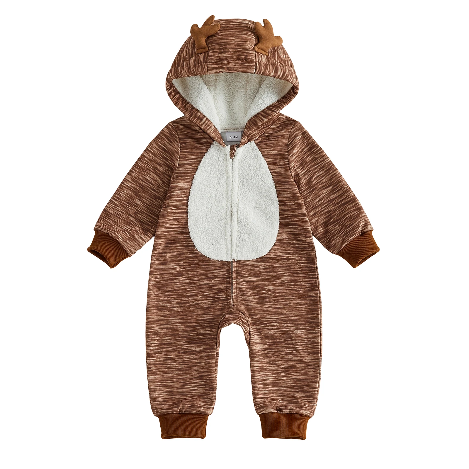 Sleeve-Hood Halloween Deer Long Sleeve Hood Hood Baby Halloween - Image 5