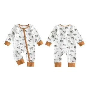 Infant Jumpsuit Duck Fall Mallard - Thumbnail Image 2