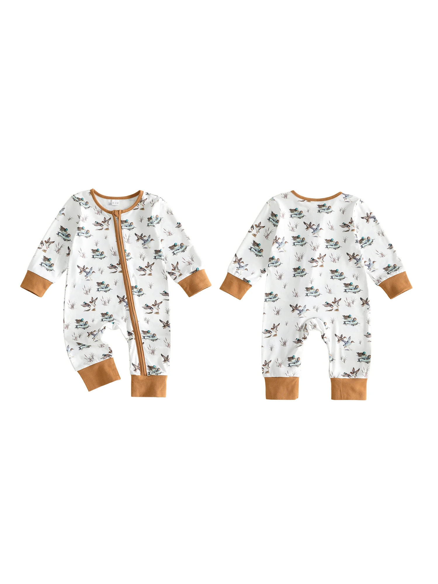 Infant Jumpsuit Duck Fall Mallard - Image 2