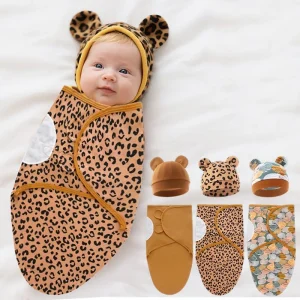 Baby Swaddle Wrap Soft Cocoon Baby Blankets Newborn - Thumbnail Image 2