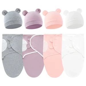Baby Swaddle Wrap Soft Cocoon Baby Blankets Newborn - Thumbnail Image 8