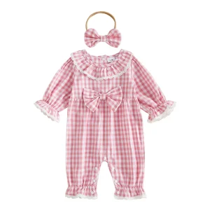 Romper- -Bow Outfits - Thumbnail Image 7