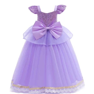 Princess Dresses Girls Halloween Dress up Costume - Thumbnail Image 2