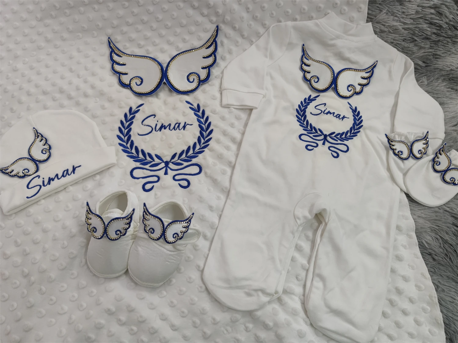 Angel Wings Newborn 5PCS Set - Image 1