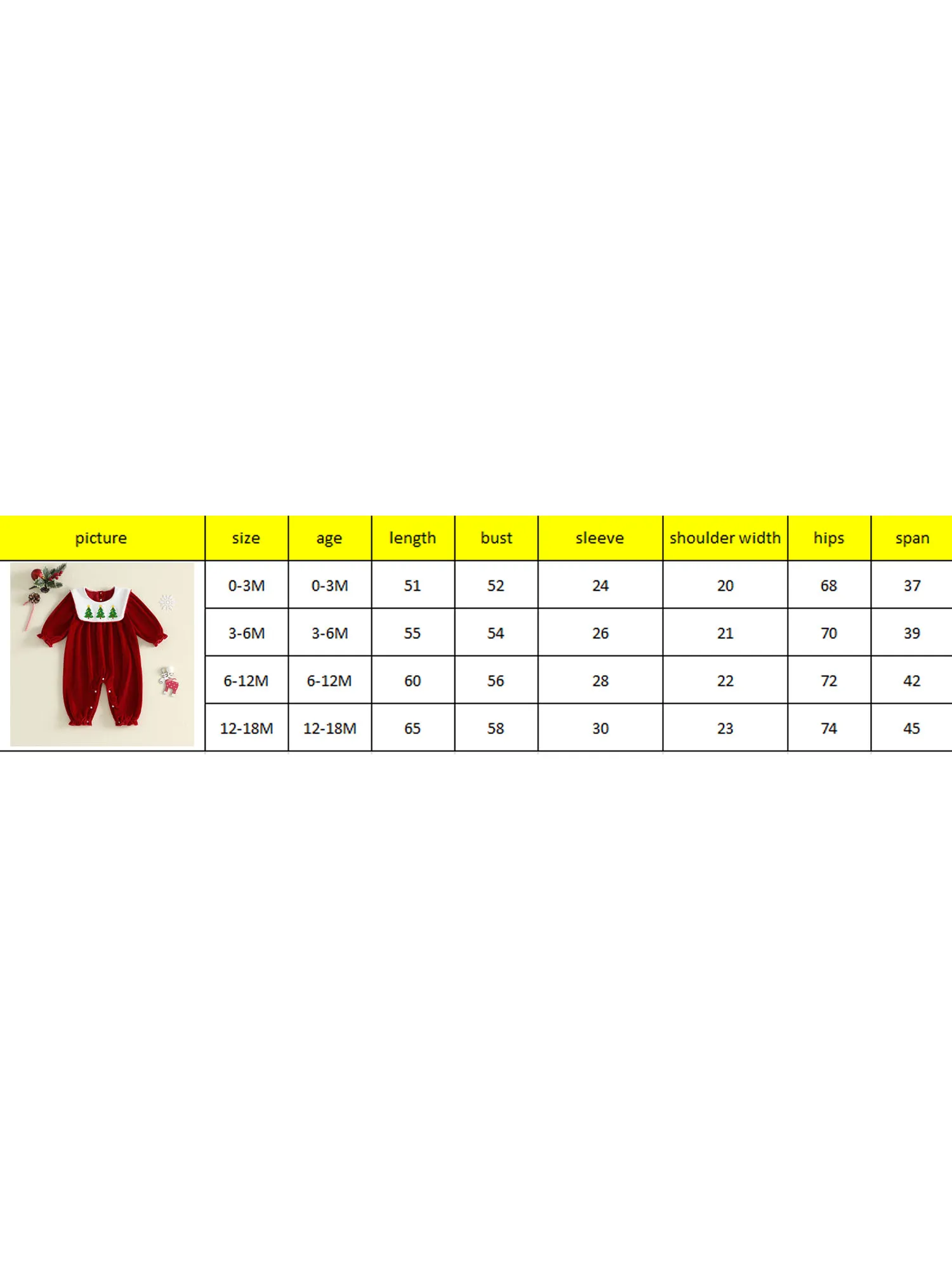 Christmas Romper Tree Santa Embroidery - Image 5