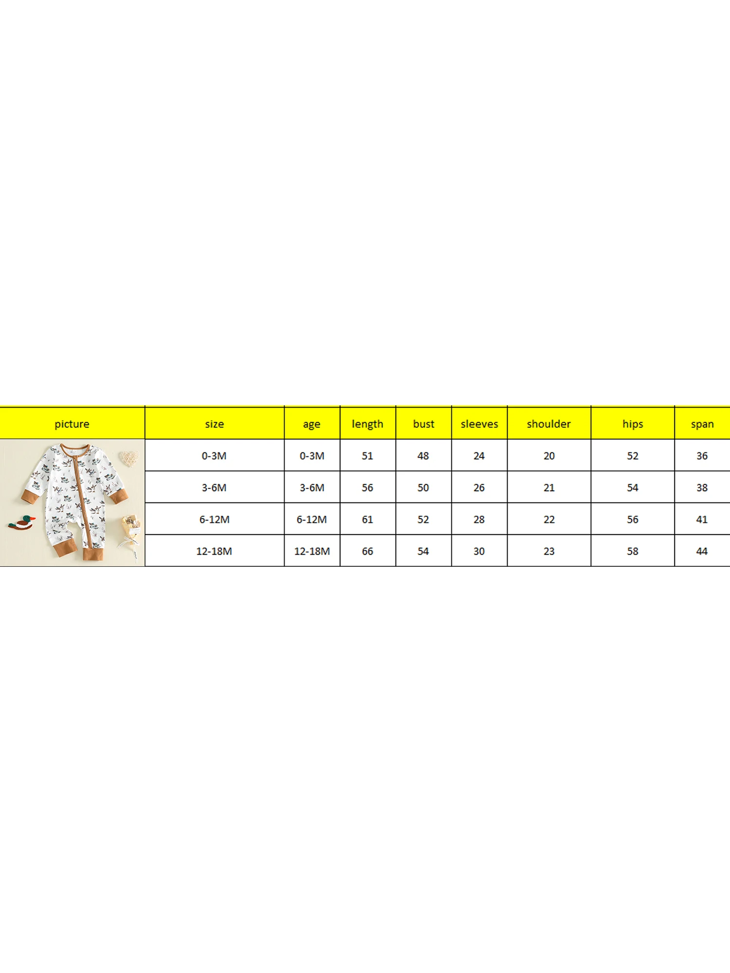 Infant Jumpsuit Duck Fall Mallard - Image 6