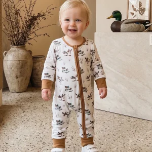 Infant Jumpsuit Duck Fall Mallard - Thumbnail Image 5