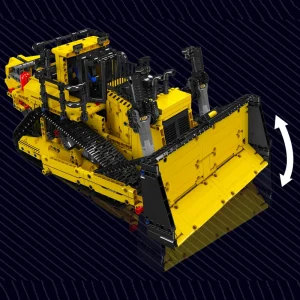 Mould King 15084 Technical Car Toys The APP RC Control D11 Bulldozer Building Block Assembly Truck Brick Set Kids Christmas Gift - Thumbnail Image 5