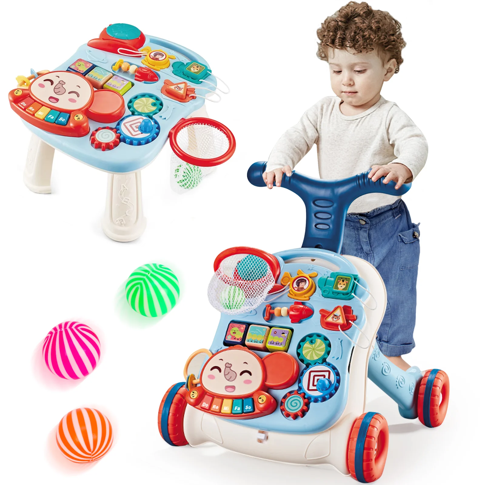3-in-1 Multifunctional Toddler Walker - Image 4