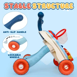 3-in-1 Multifunctional Toddler Walker - Thumbnail Image 5