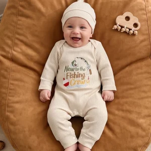 With Beanie Angling Outfit Romper - Thumbnail Image 5