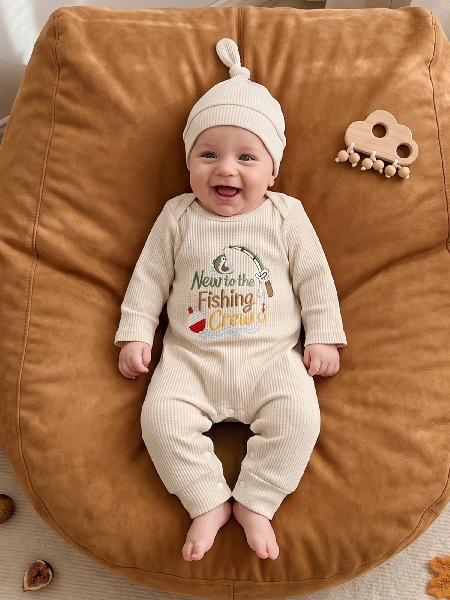 With Beanie Angling Outfit Romper - Image 5