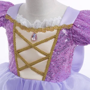 Princess Dresses Girls Halloween Dress up Costume - Thumbnail Image 3
