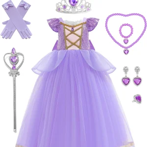 Princess Dresses Girls Halloween Dress up Costume