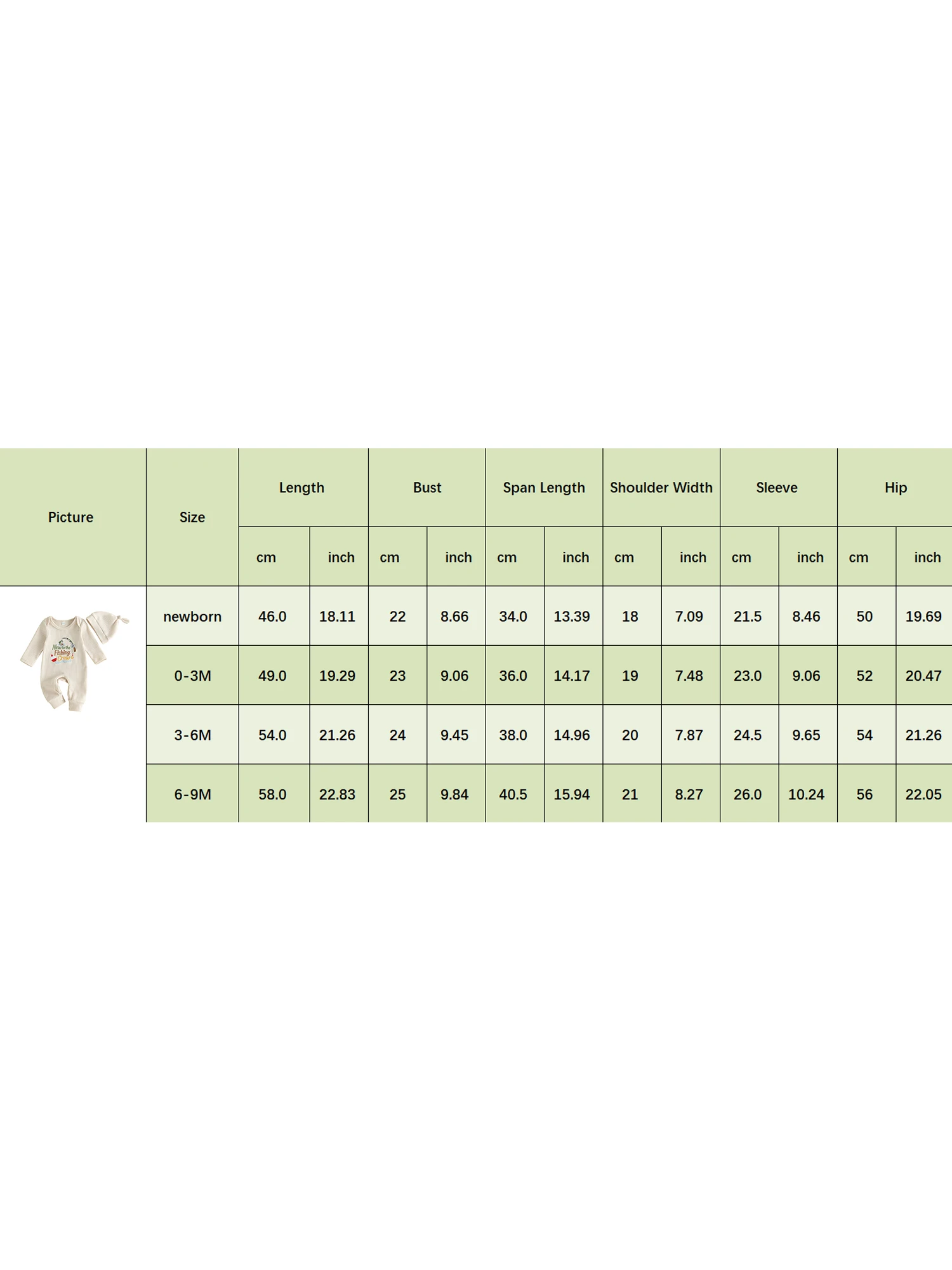 With Beanie Angling Outfit Romper - Image 6