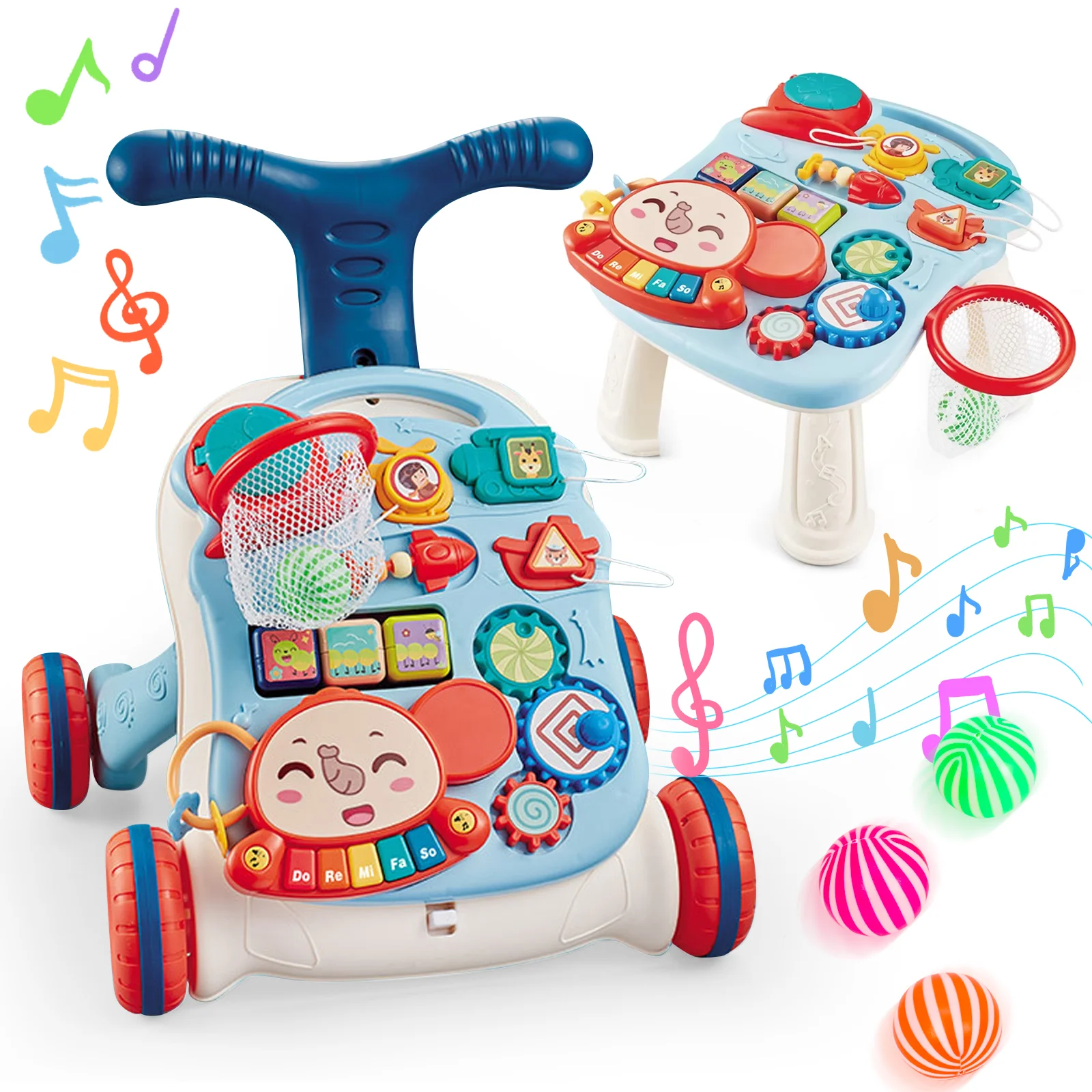 3-in-1 Multifunctional Toddler Walker - Image 1