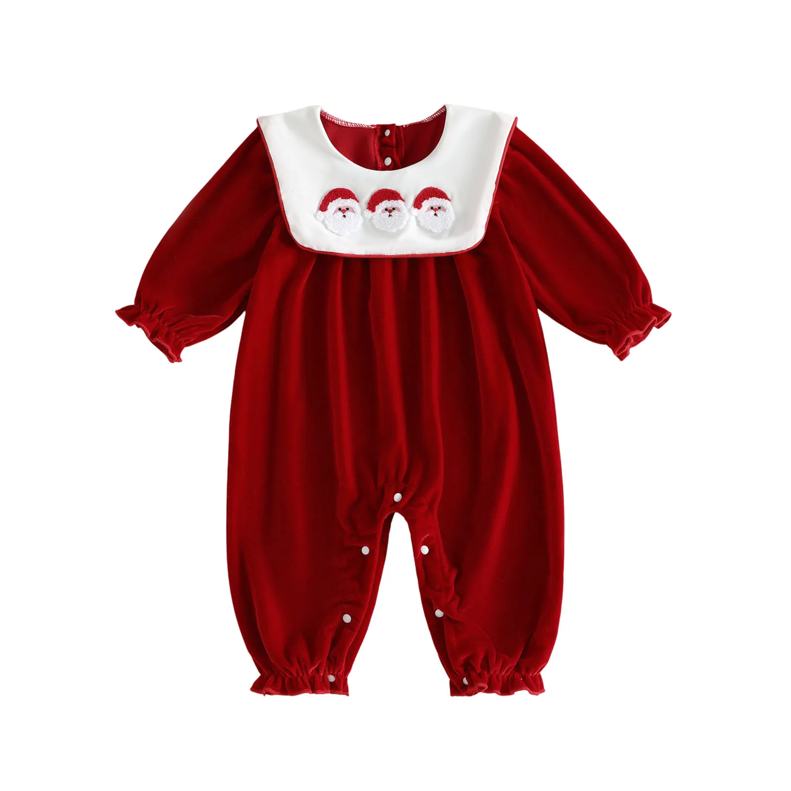 Christmas Romper Tree Santa Embroidery - Image 7