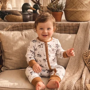 Infant Jumpsuit Duck Fall Mallard - Thumbnail Image 4