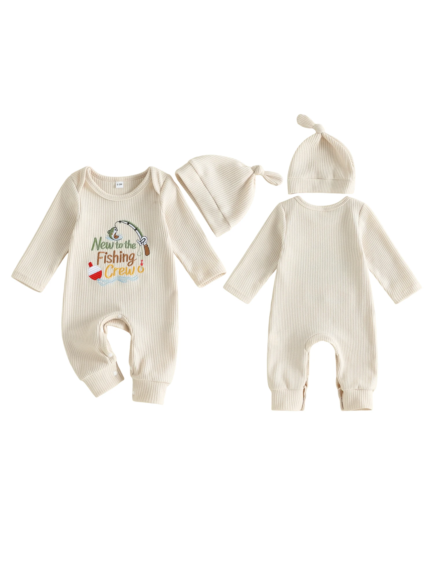With Beanie Angling Outfit Romper - Image 3