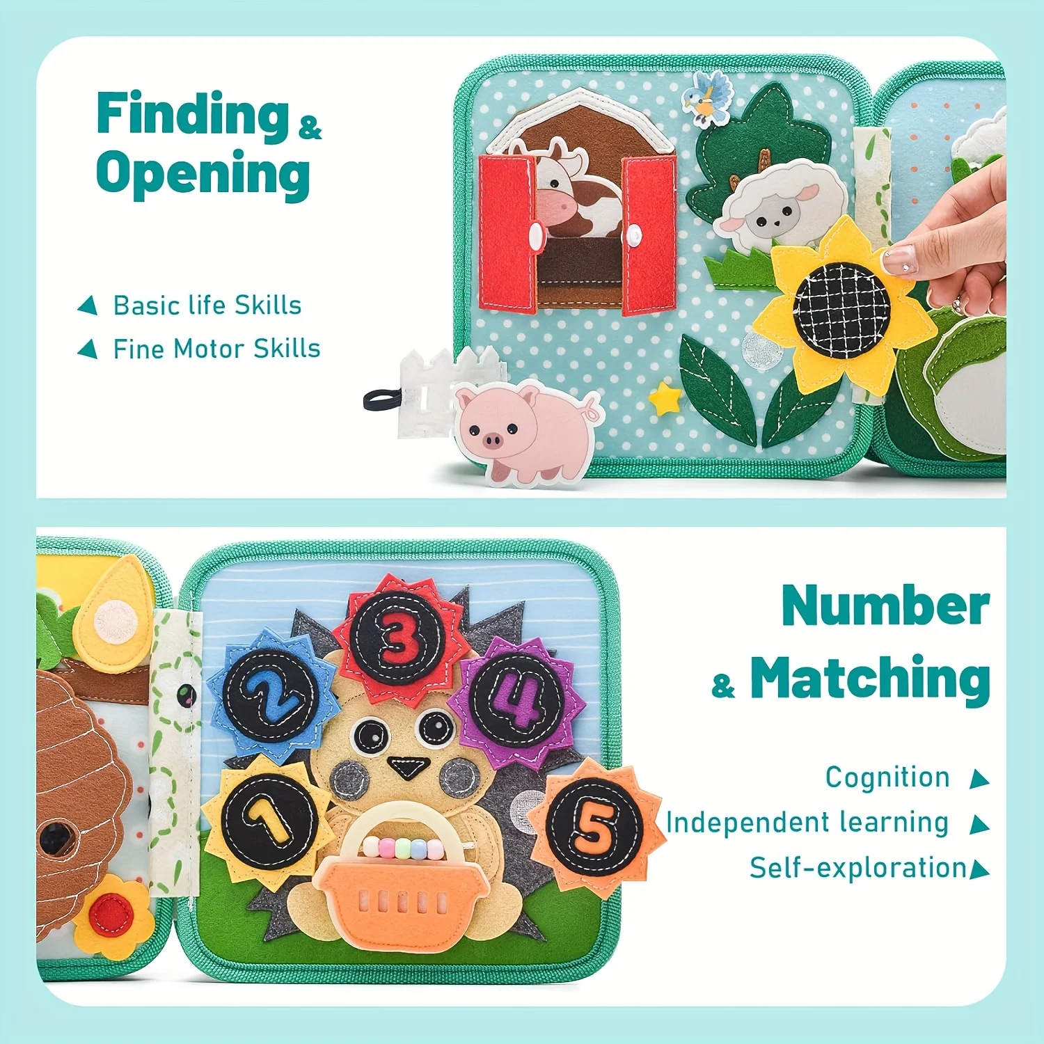 Children's baby Early Education Intelligence Learning baby Toys - Image 7