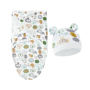 Baby Swaddle Wrap Soft Cocoon Baby Blankets Newborn - Thumbnail Image 9