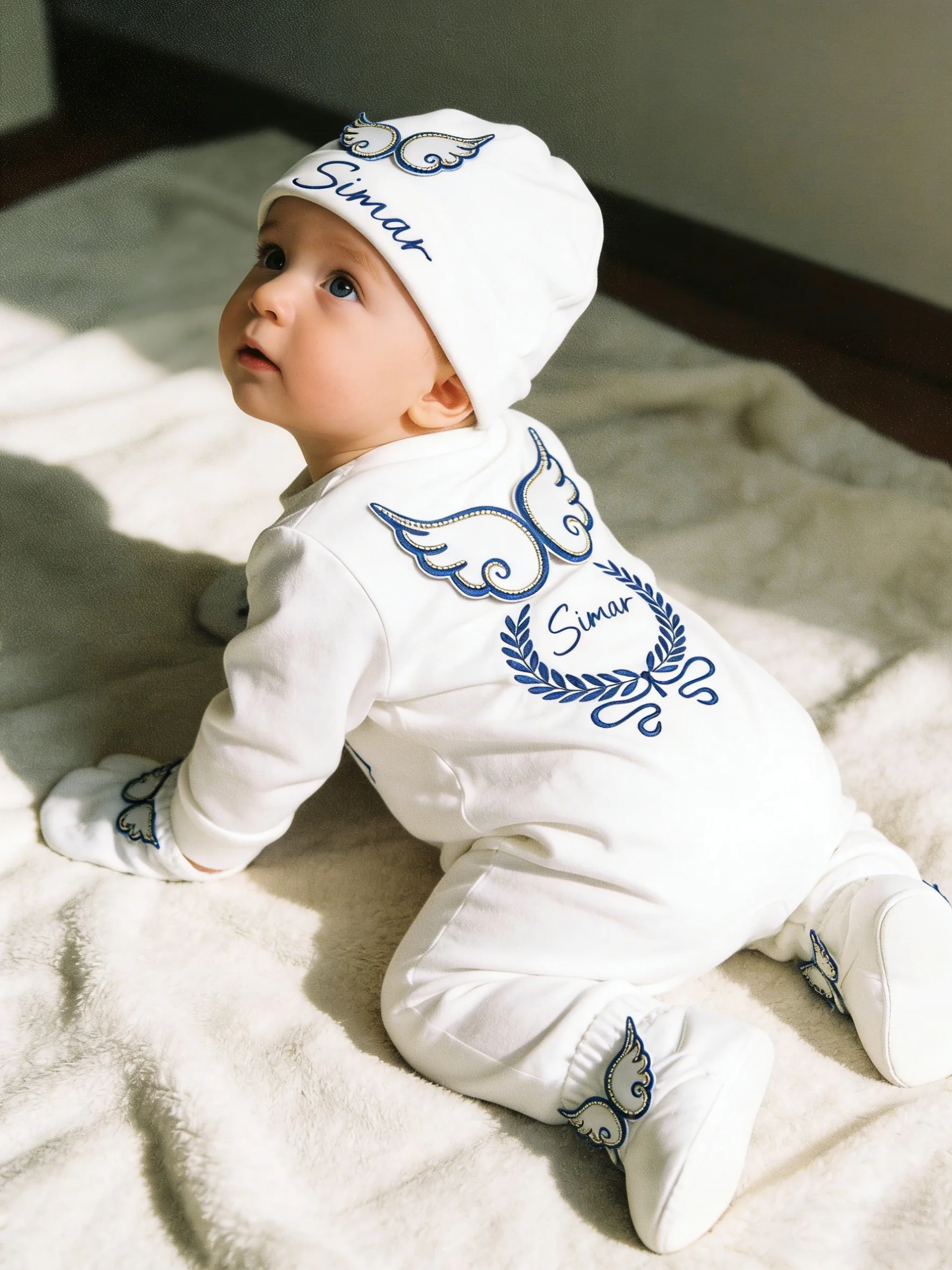Angel Wings Newborn 5PCS Set - Image 3