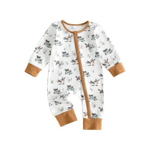 Infant Jumpsuit Duck Fall Mallard - Thumbnail Image 7