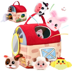 Soft Fabric Farm Barn Toy， - Thumbnail Image 4