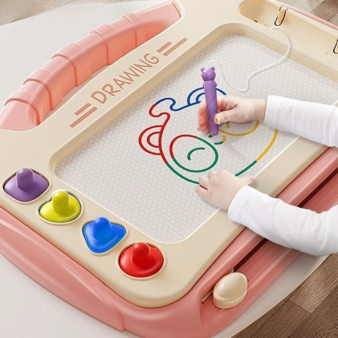 Toddler Magnetic Drawing Table Board - Image 1