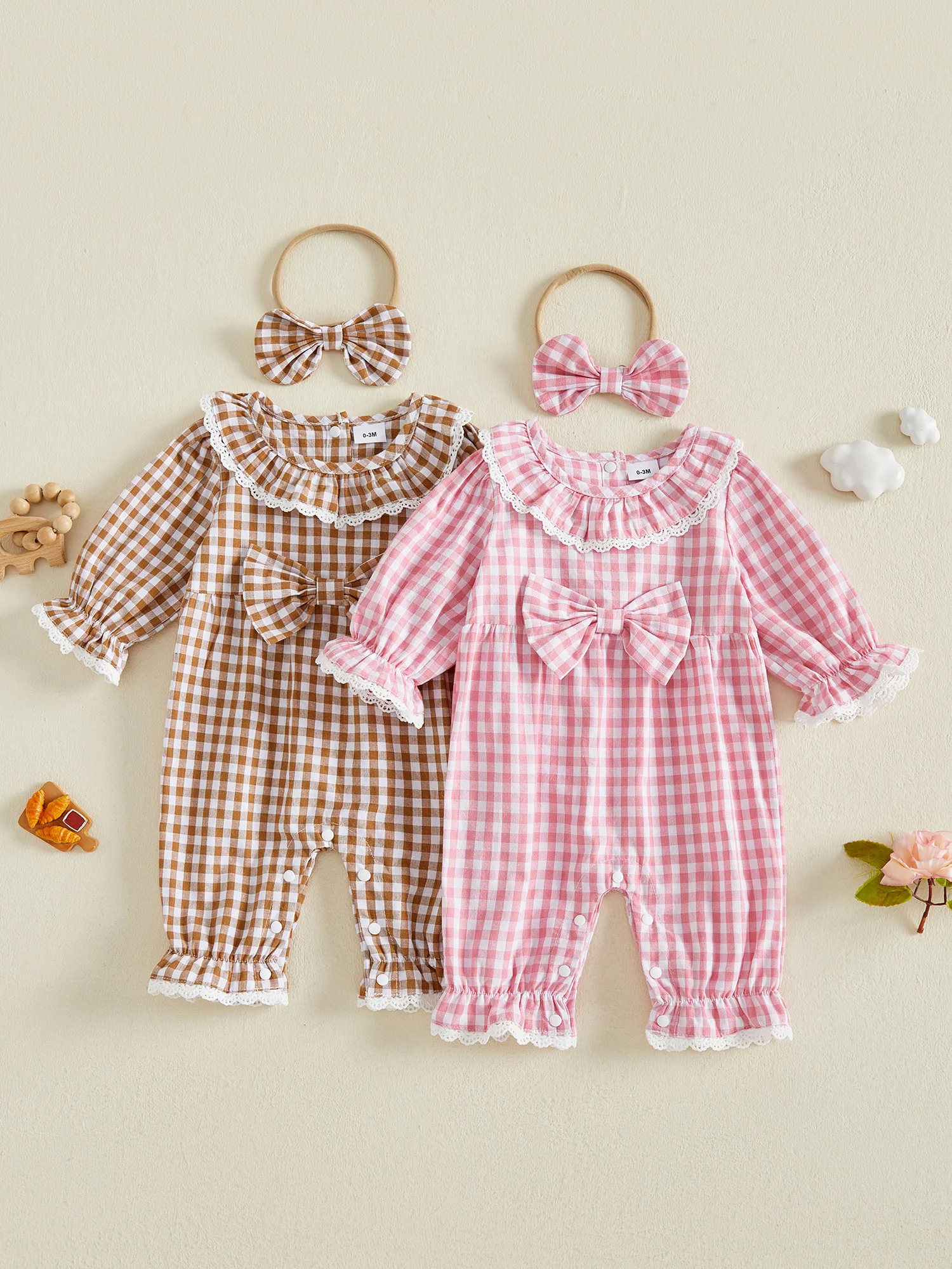 Romper- -Bow Outfits - Image 4