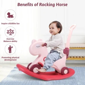 Toddler Rocking Horse Ride‑On Toy