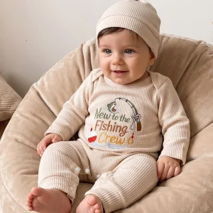 With Beanie Angling Outfit Romper - Thumbnail Image 2