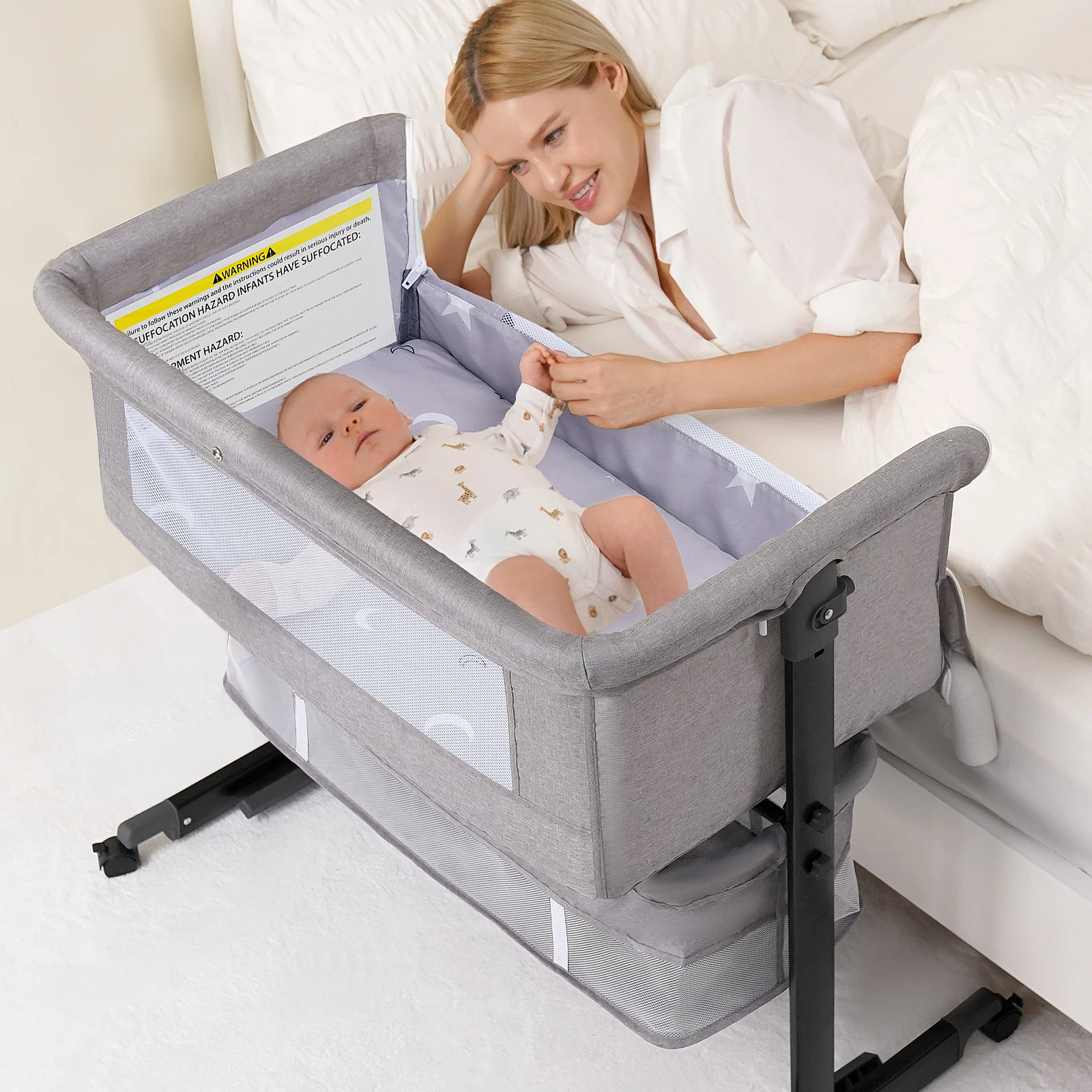 Baby Bedside Bassinet - Image 10