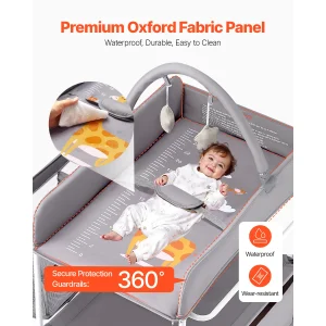 Baby Changing Table Foldable Diaper Change Station - Thumbnail Image 5