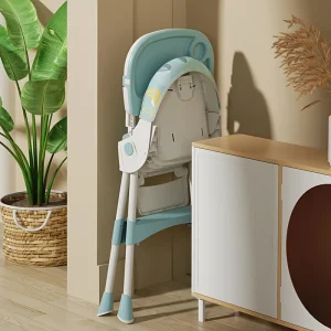 Foldable Kids Multi-functional Dining Chair Adjustable Baby Feeding Chair - Thumbnail Image 3