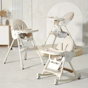 Foldable Kids Multi-functional Dining Chair Adjustable Baby Feeding Chair - Thumbnail Image 1
