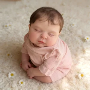 18-Inch Reborn Baby Dolls  - Realistic Newborn, Soft Weighted  Body - Thumbnail Image 5