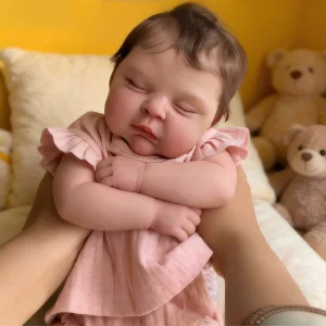 18-Inch Reborn Baby Dolls  - Realistic Newborn, Soft Weighted  Body - Thumbnail Image 6
